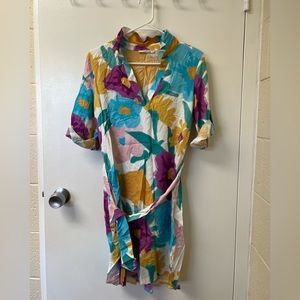 Colorful Dress/ Beach Coverup